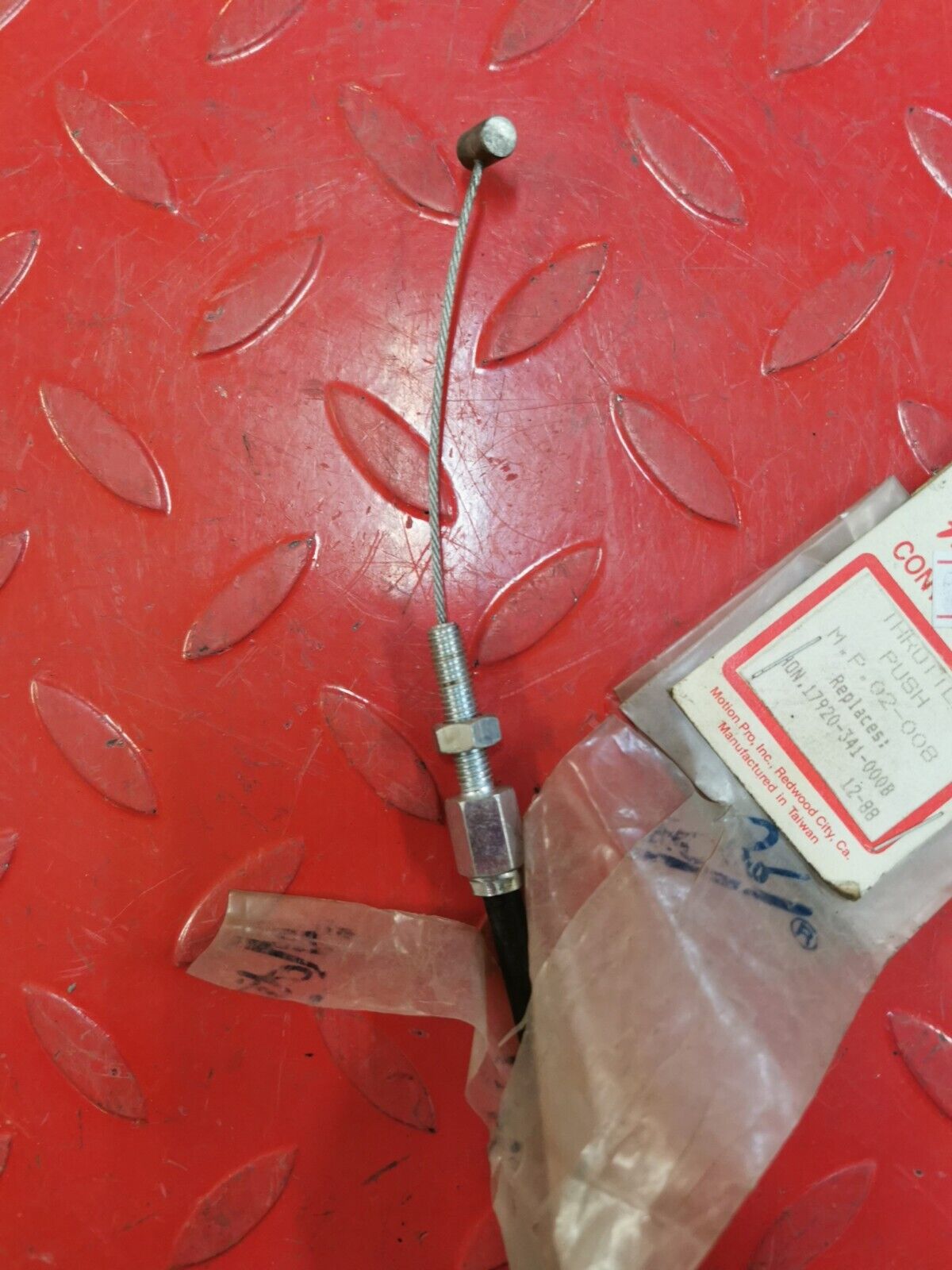 NOS MOTION PRO Honda 1976 CB750 F K K1 - K5 CABLE THROTTLE 17920-341-000B H30