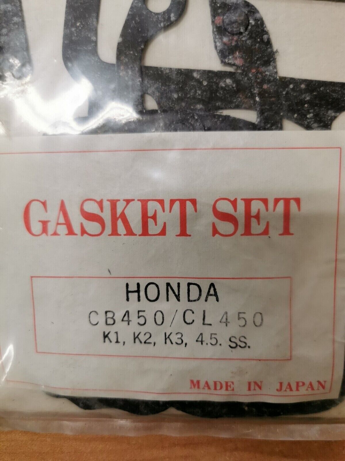 NOS HONDA  CB450 CL450  TOP END  GASKET  KIT  H16