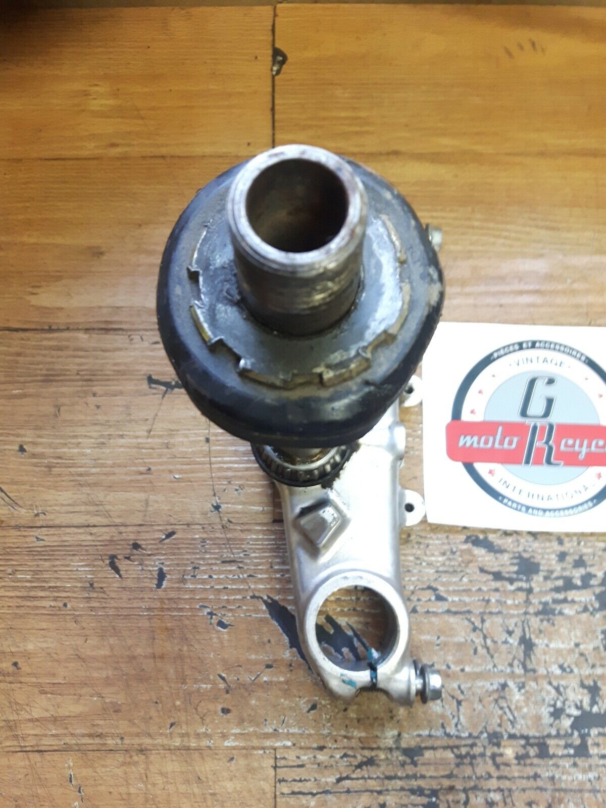 Honda XL250R 1984 streering stem triple tree clamp XL250 1985 1986 1987 .