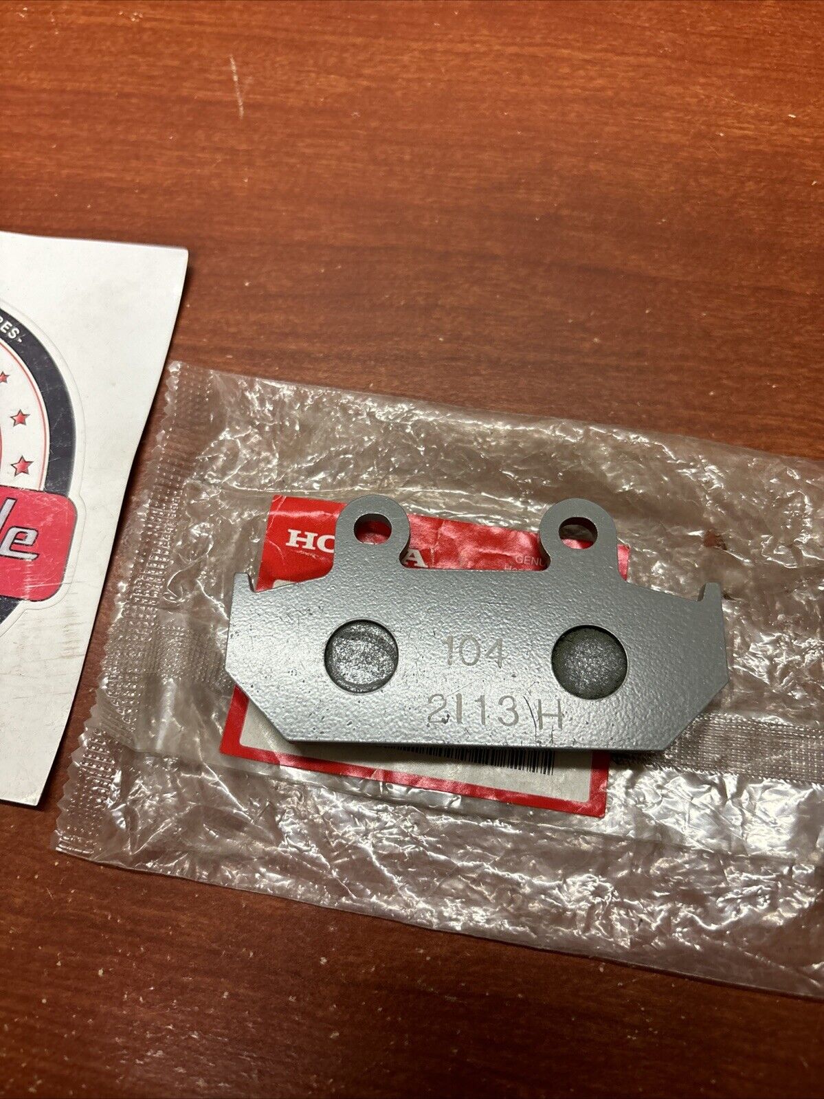 NOS Honda VT600C NV600C NV400C CD250U FRONT BRAKE PAD 45105-MR1-671 H177