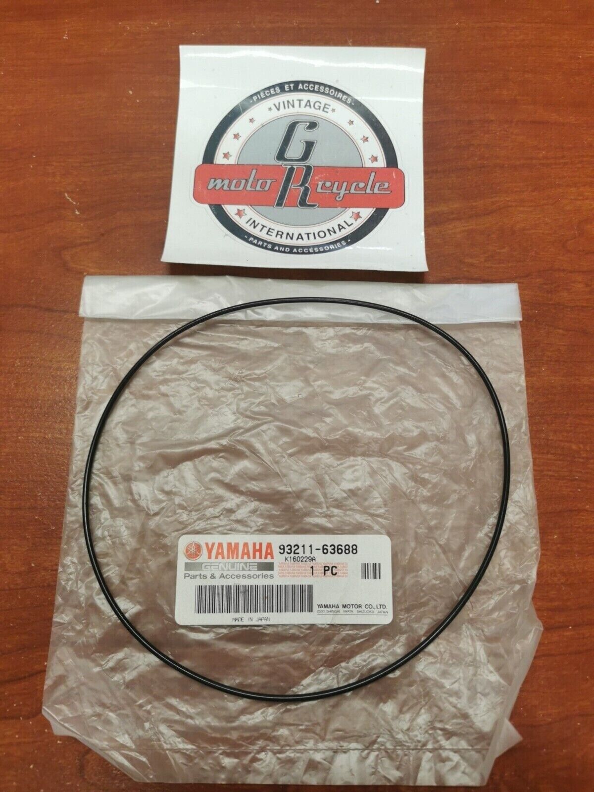 NOS Yamaha YFM100 YFM80 YFM125 YFA1 O-RING 93211-63688-00 Y82