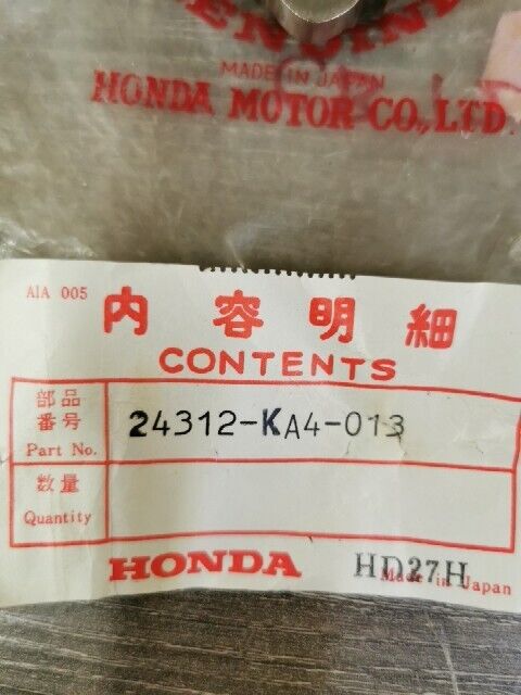 NOS HONDA CR250R CR450R 1981 - 1983 CENTER SHIFT DRUM 24312-KA4-013 H89