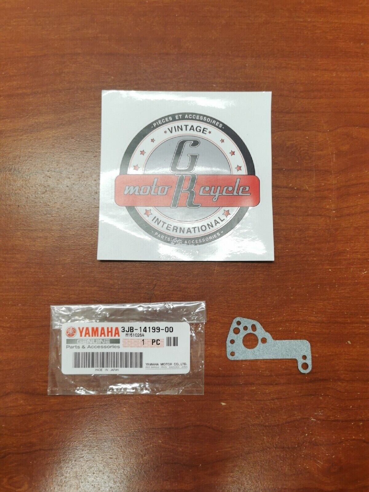 NOS Yamaha VMX12 XVZ12 XV535 XV500 CARBURETOR GASKET 3JB-14199-00-00 Y77