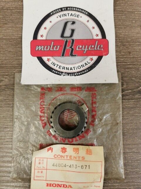 NOS HONDA CB400 1978 - 1981 CB450 1982 1983 GEAR SPEEDOMETER 44804-413-671  H79