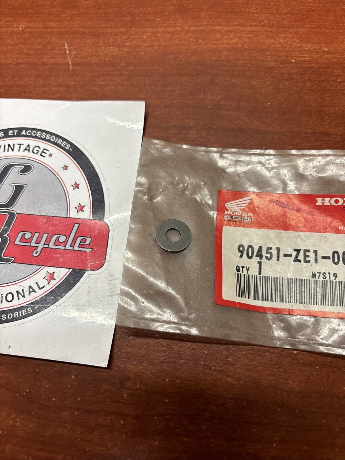 NOS Honda ATC200 GC135 GC160 GC190 GCV135 THRUST WASHER 6MM 90451-ZE1-000 H183