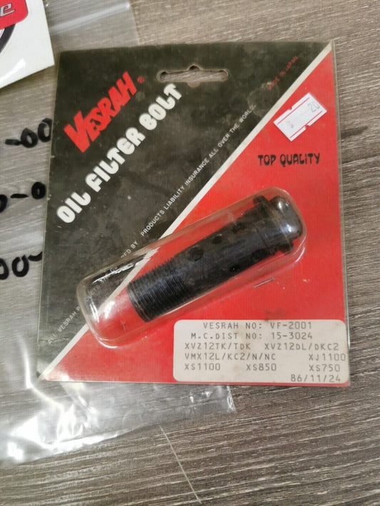 NOS VESRAH XJ1100 XS750  OIL FILTER BOLT VF-2001 J22