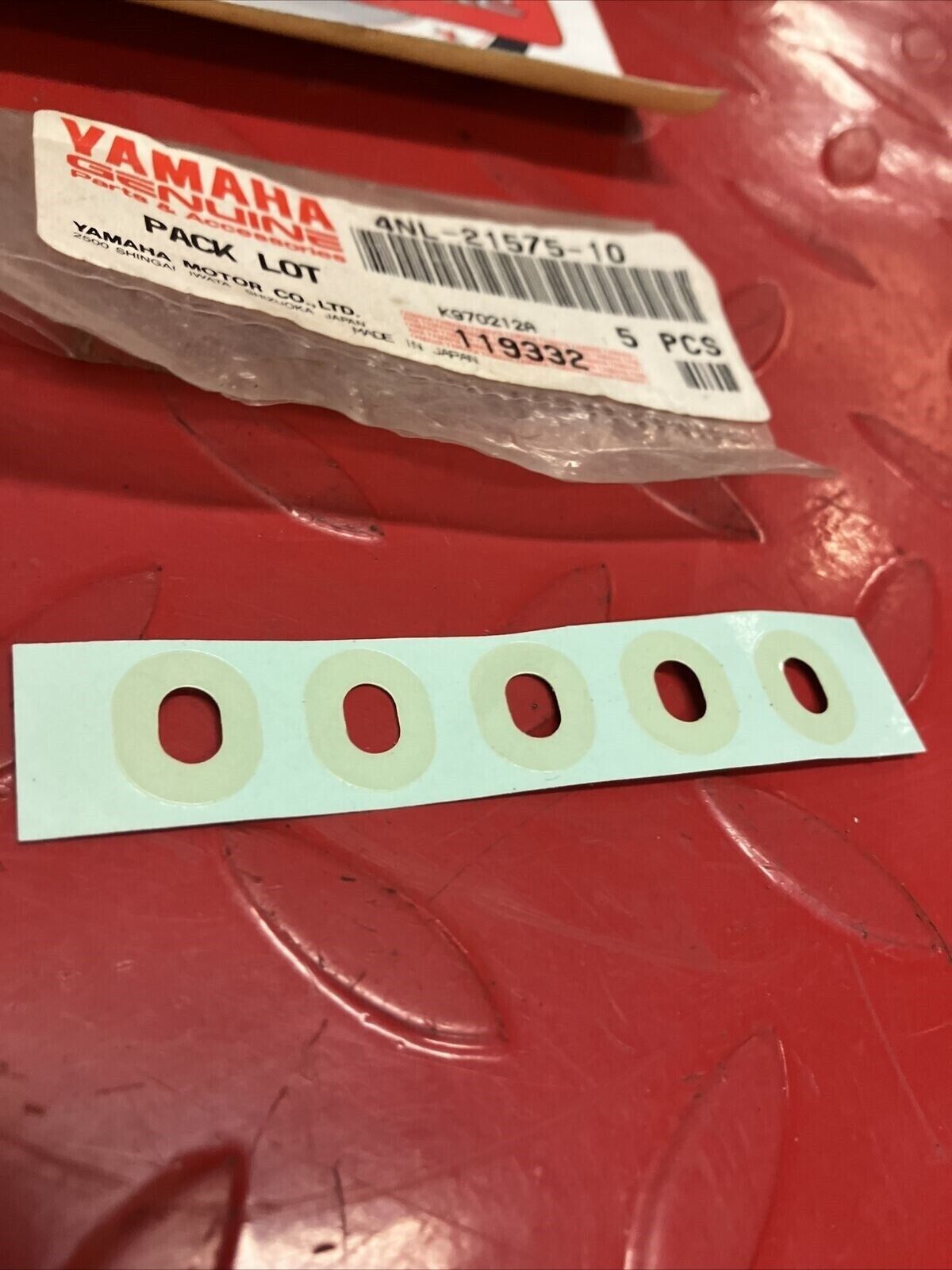 NOS YAMAHA SEAL QTY5 4NL-21575-10-00 Y62