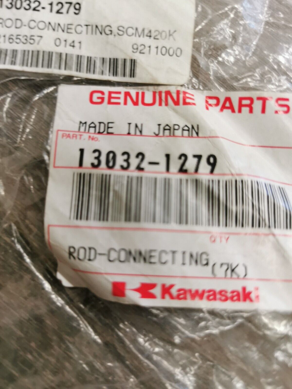 NEW NOS KAWASAKI KX250 2002 - 2007 CONNECTING ROD 13032-1279 K28