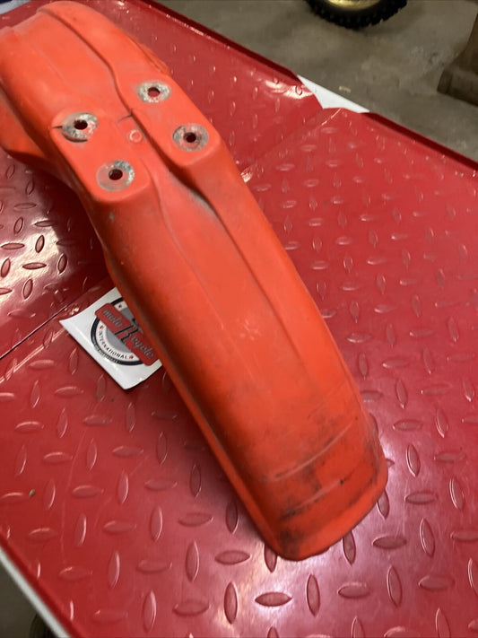 Honda CR250R 1984 front fender plastic fairing CR125R CR500R 61100-KA3-730ZA 3