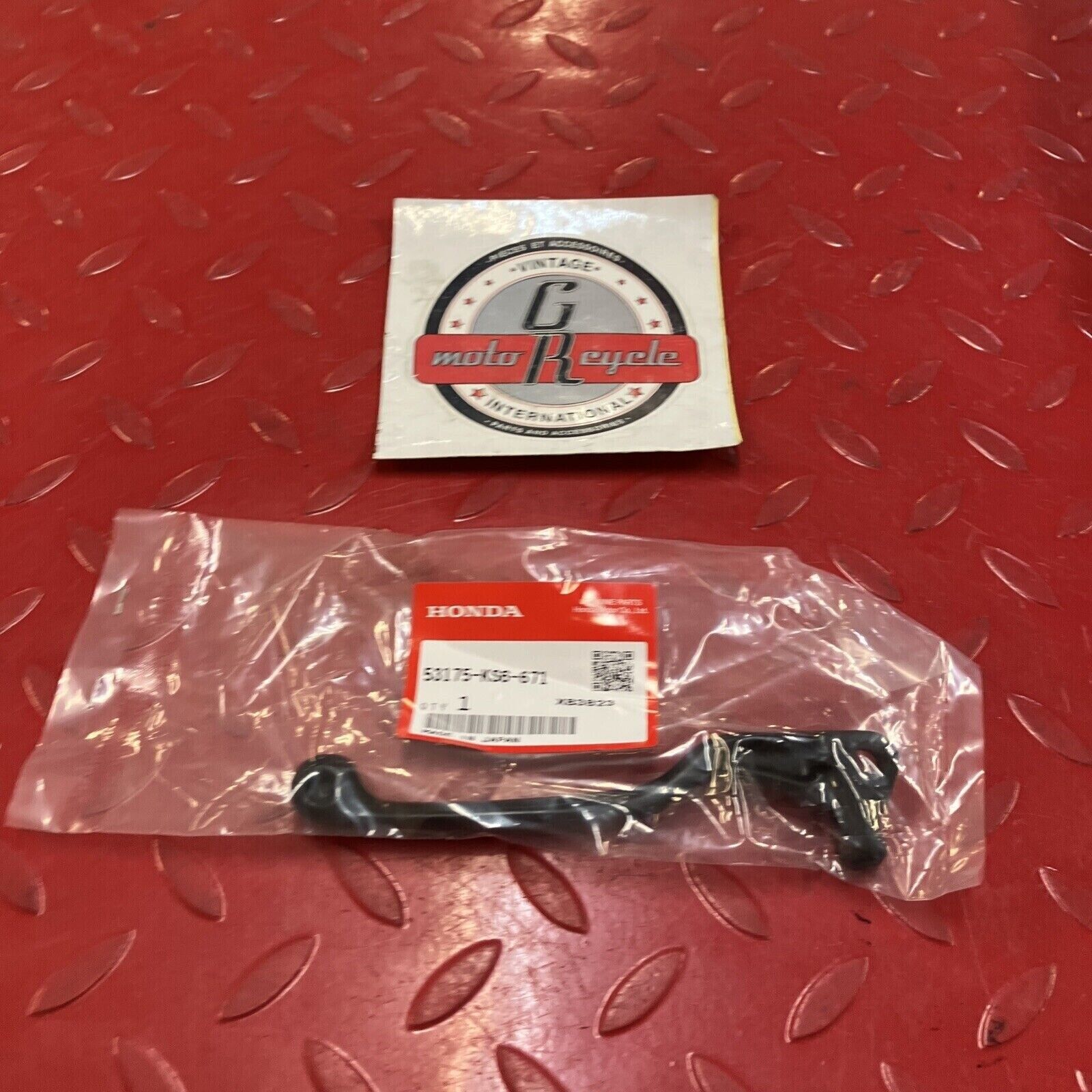 NEW Honda CR125R CR250R CR500R 1986 - 1991  FRONT BRAKE LEVER 53175-KS6-671 H99