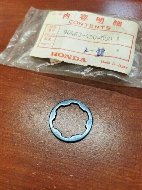 NOS Honda ATC250R CR250R CR480R CR500R SPLINE WASHER 25MM 90463-430-000 H90
