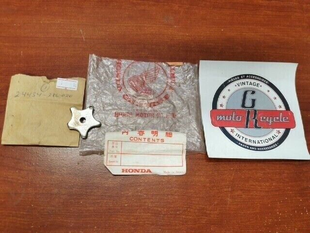 NOS Honda CB250 CB350 CB500 CB550 CB650 DRUM STOPPER CAM PLATE 24434-286-020 H86
