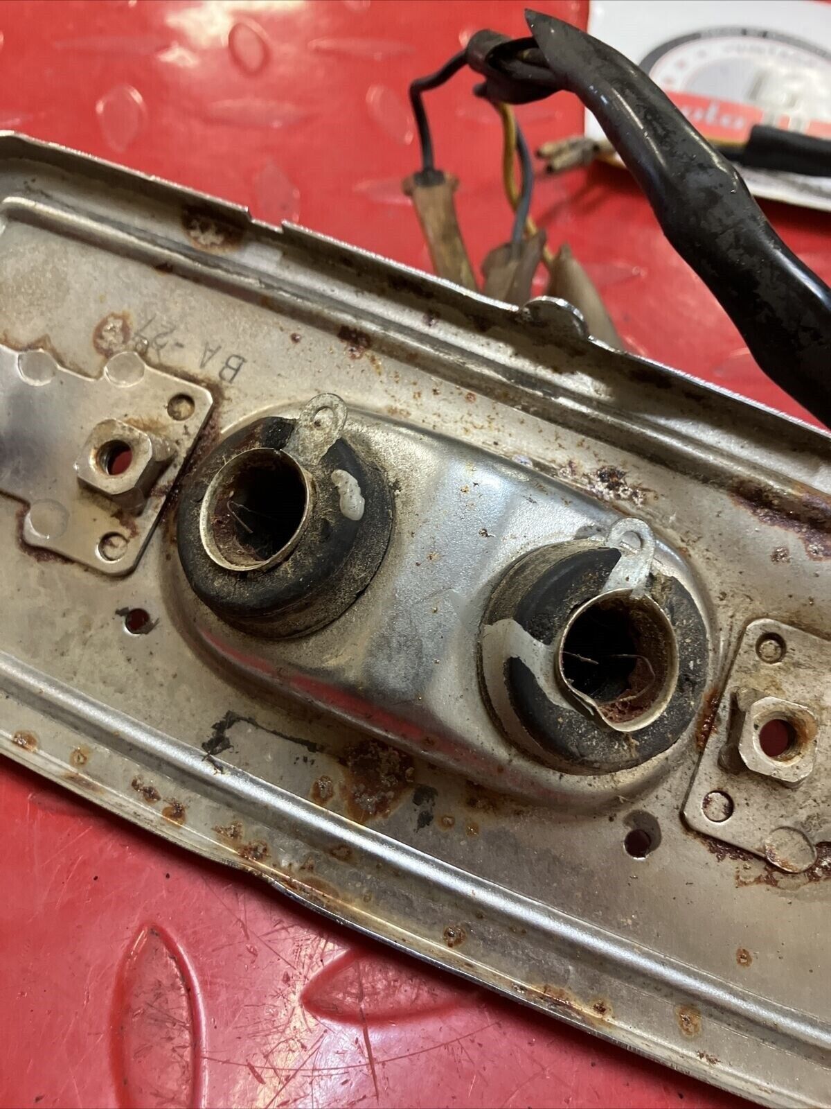 Yamaha RD400 1977 taillight base tail light 1976