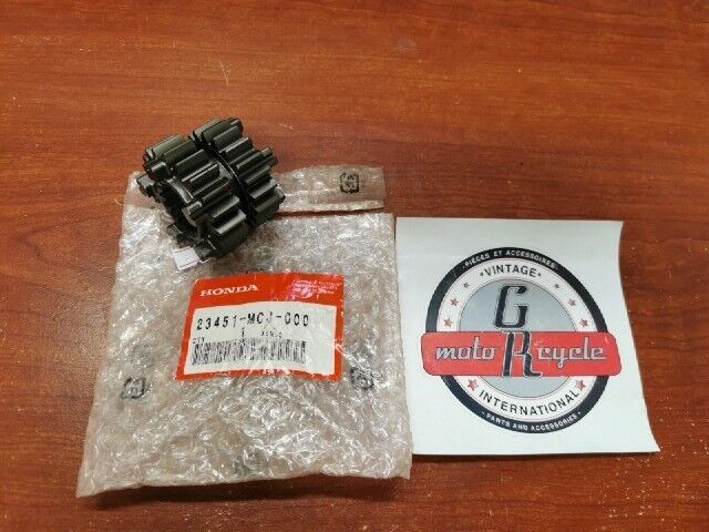 NOS Honda CBR900R MAINSHAFT THIRD FOURTH GEAR (20/20T) 23451-MCJ-000 H108
