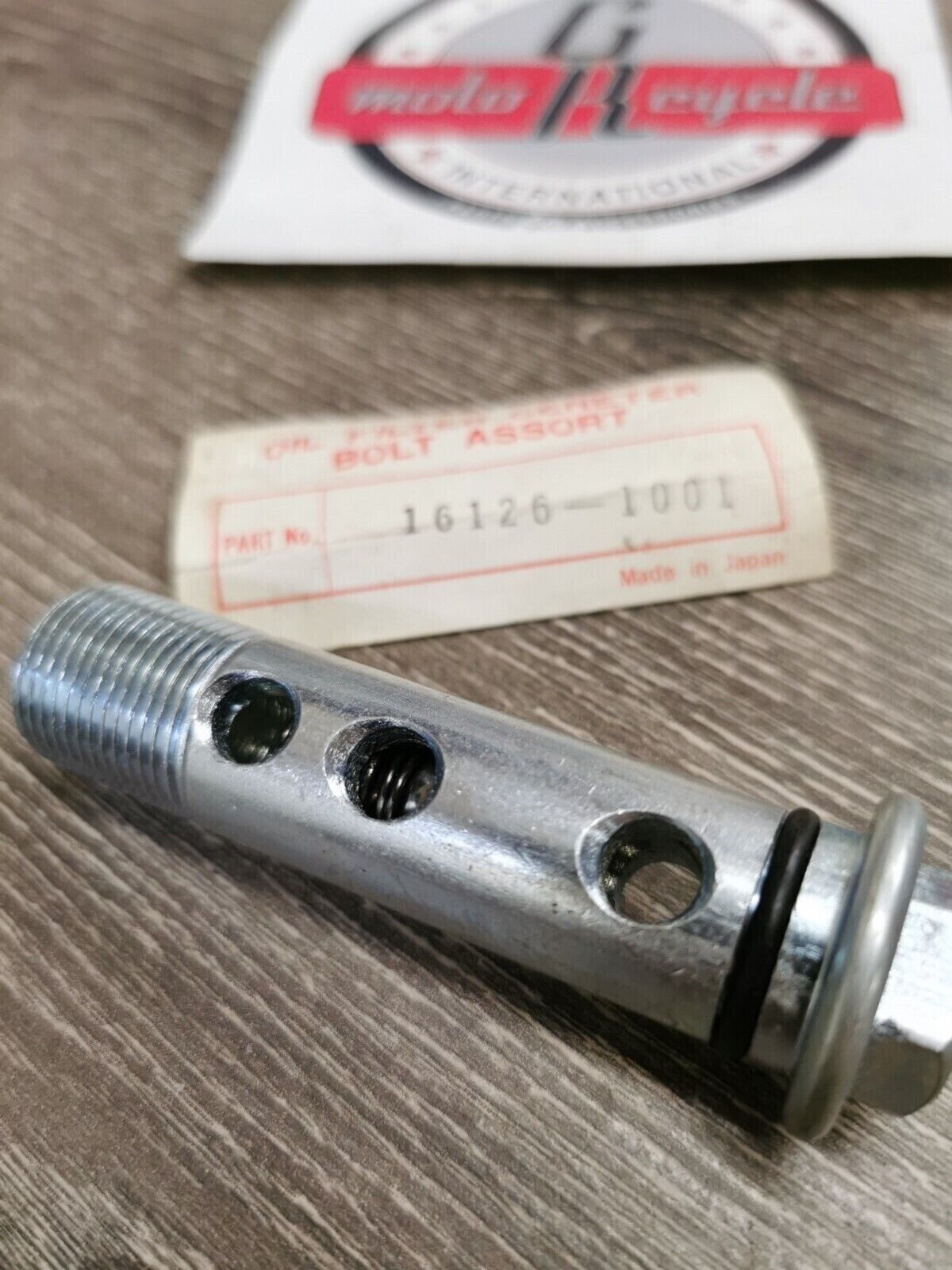 NOS Kawasaki ZG1200 ZX1100 OIL FILTER VALVE 16126-1001 SUB BY 16126-1108 J34
