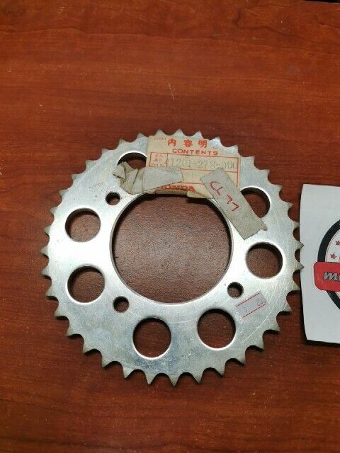 NOS Honda CL72 CL77 FINAL DRIVEN SPROCKET (37T) 41201-278-000 H98
