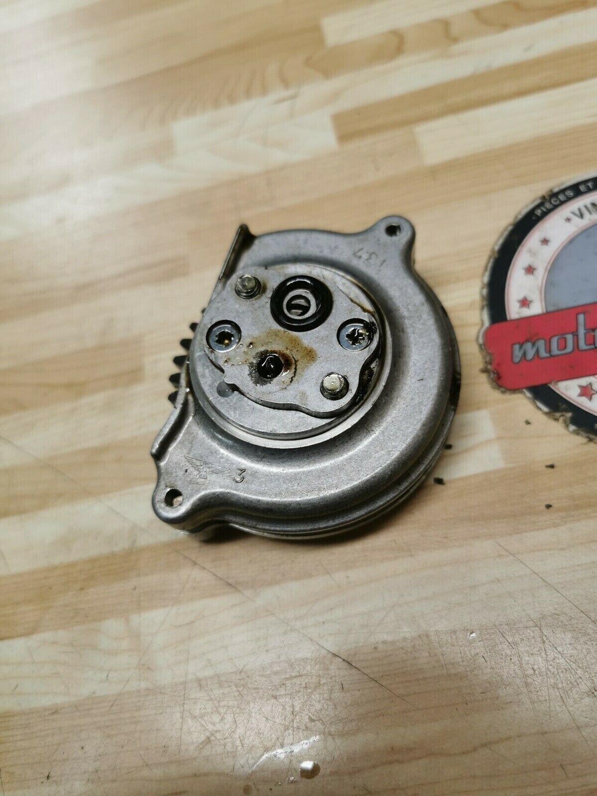 Honda CT125 1977 oil pump cover rotor gear TL125 CB125 XL100 XL125