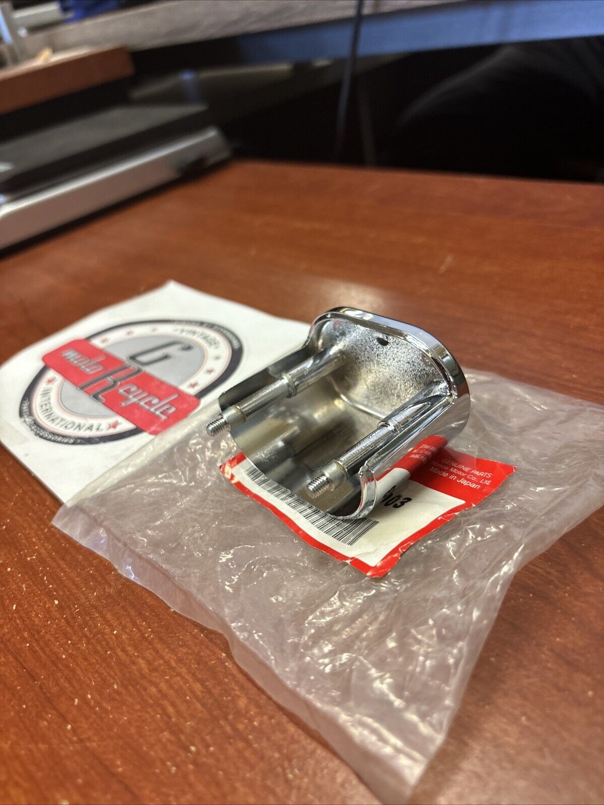 NEW NOS Honda CA250 CBX750 CMX250 VF750 VT1100C LICENSE COVER 33727-MB1-003 H172