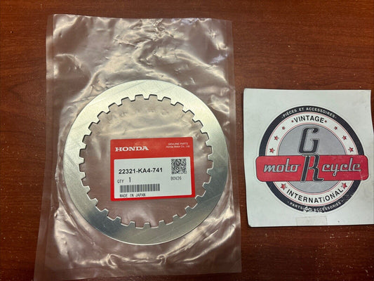 NOS Honda 1984 - 2007 CR250R 84 - 2001 CR500R CLUTCH PLATE B 22321-KA4-741 H142
