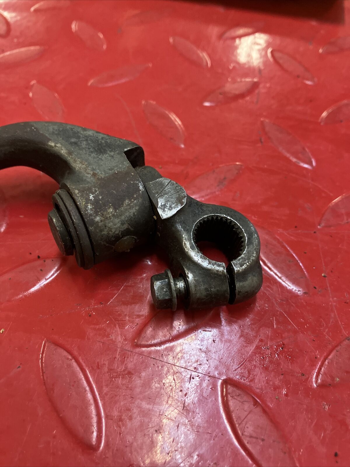 Honda CR80R 1990 kickstarter kick starter pedal lever arm 1985 - 1991