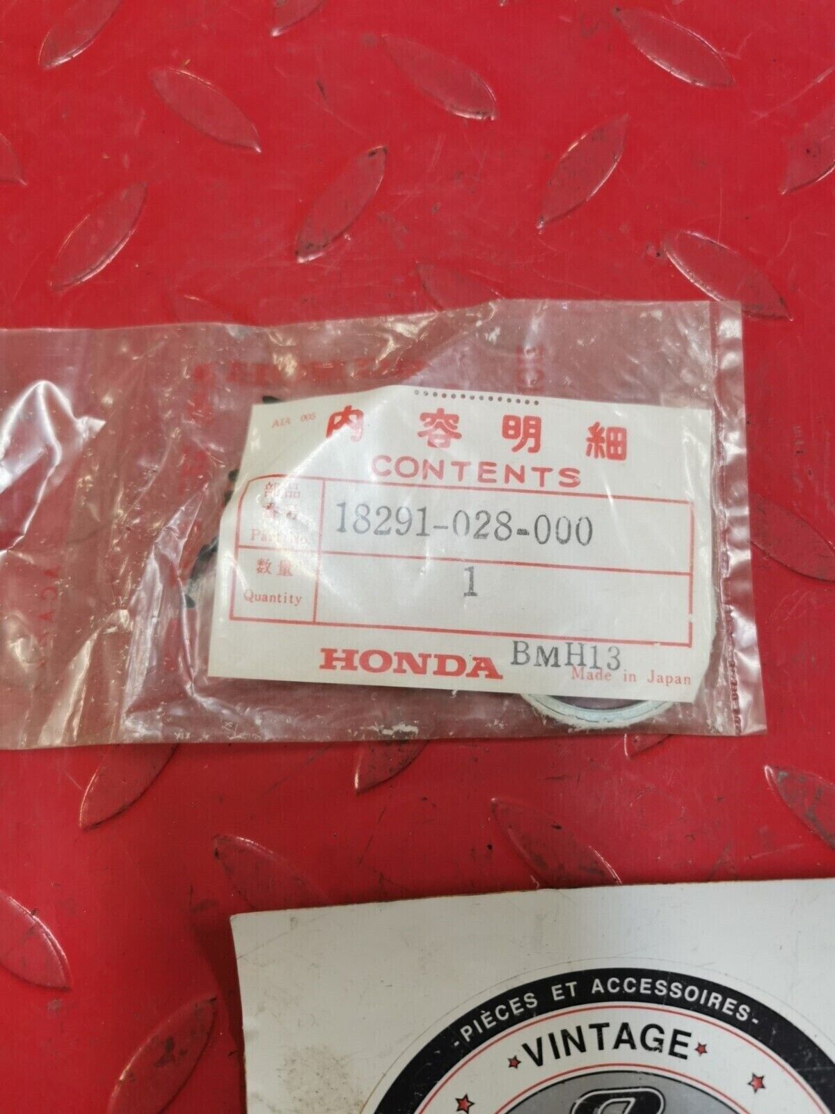 NOS Honda ATC90 XR80 ATC110 XL100 XR100 XL80 GASKET, EX. PIPE 18291-028-000 H25