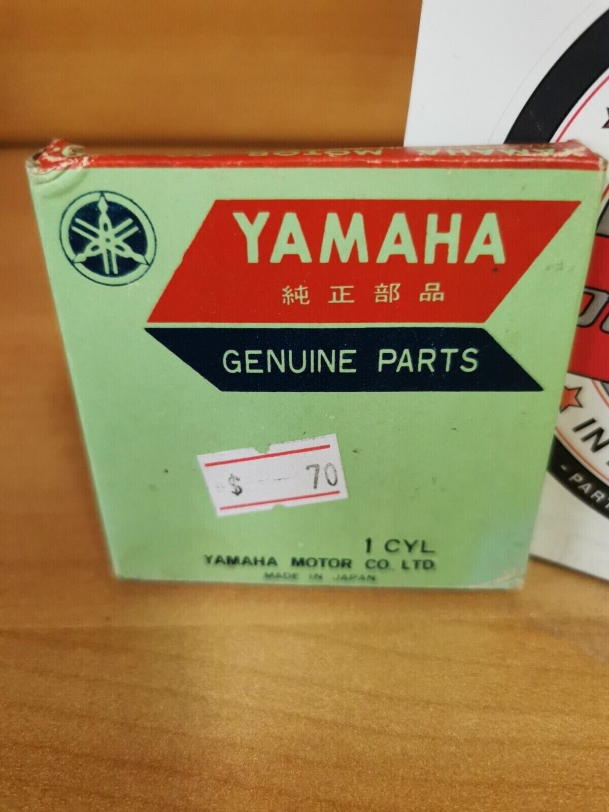 NOS YAMAHA YZ125 TZ250 1970 - 1982   RING  PISTON STD  240-11611-00-00 Y48