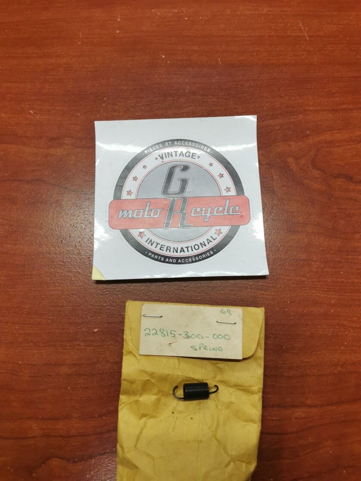 NOS Honda CB750 GL1000 CB200 CL200 CB400 SPRING, CLUTCH LEVER 22815-300-000 H32