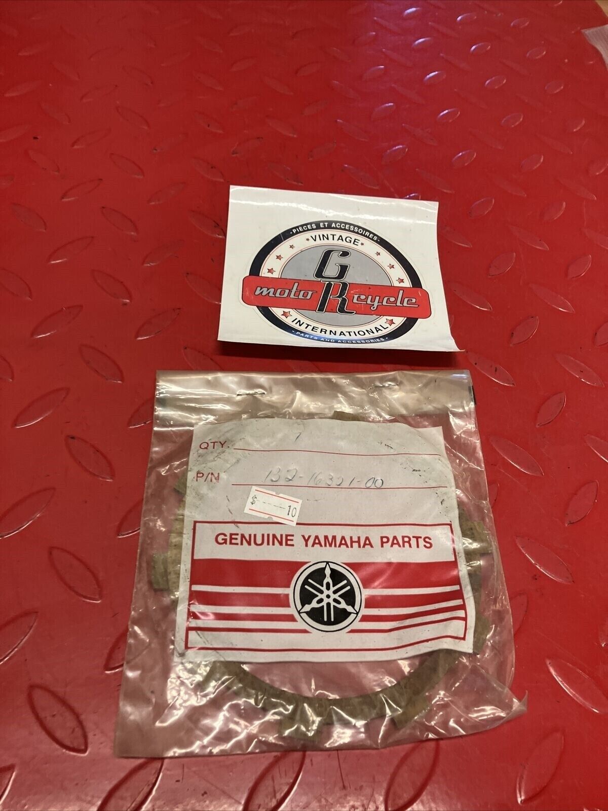 NOS YAMAHA CLUTCH FRICTION PLATE 132-16321-00-00 SUB BY 3HA-16321-00-00 Y59