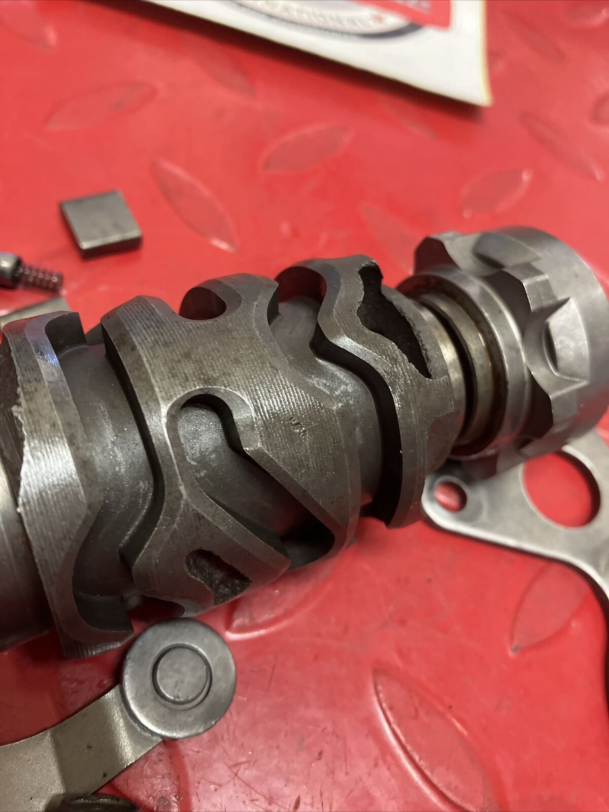 Honda CR125R 1987 gearshift gear shift drum cam