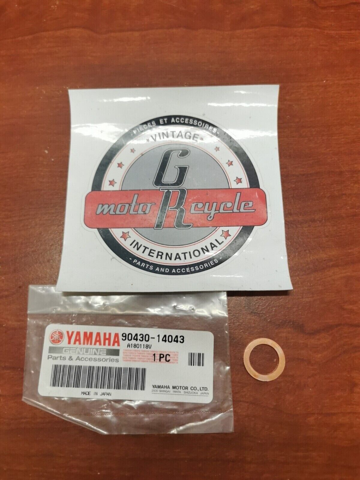 NOS Yamaha TX750 YFZ350 XS360 XS400 YFM125 YFA1 GASKET 90430-14043-00 Y81