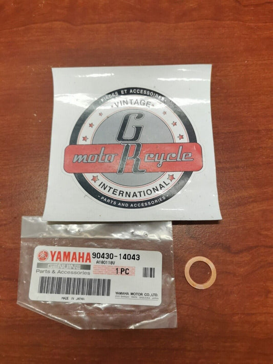 NOS Yamaha TX750 YFZ350 XS360 XS400 YFM125 YFA1 GASKET 90430-14043-00 Y81
