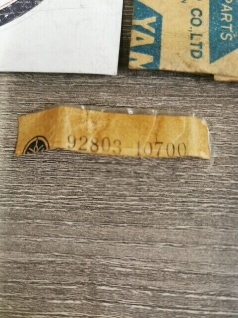 NOS YAMAHA TX750A RD350A TX500 RD250B XS650G XS2 MJ2 L5T NUT 92803-10700-00 Y159