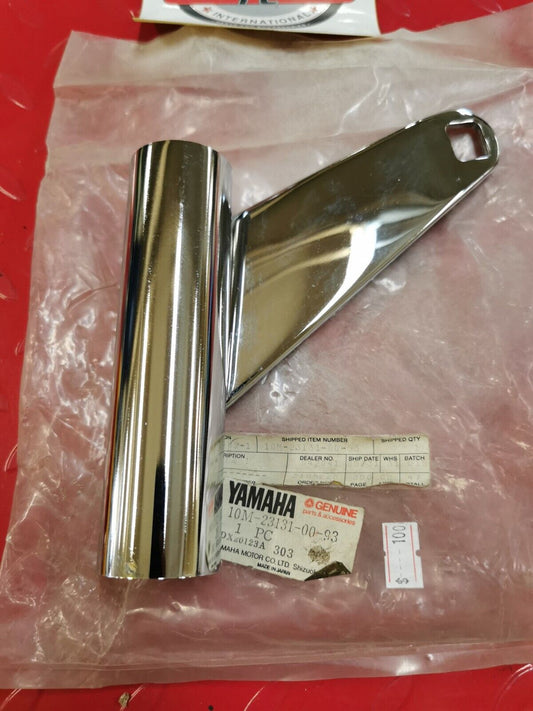 NOS Yamaha XJ1100 1982 COVER UPPER 1 CHROME PLATED 10M-23131-00-93 Y19
