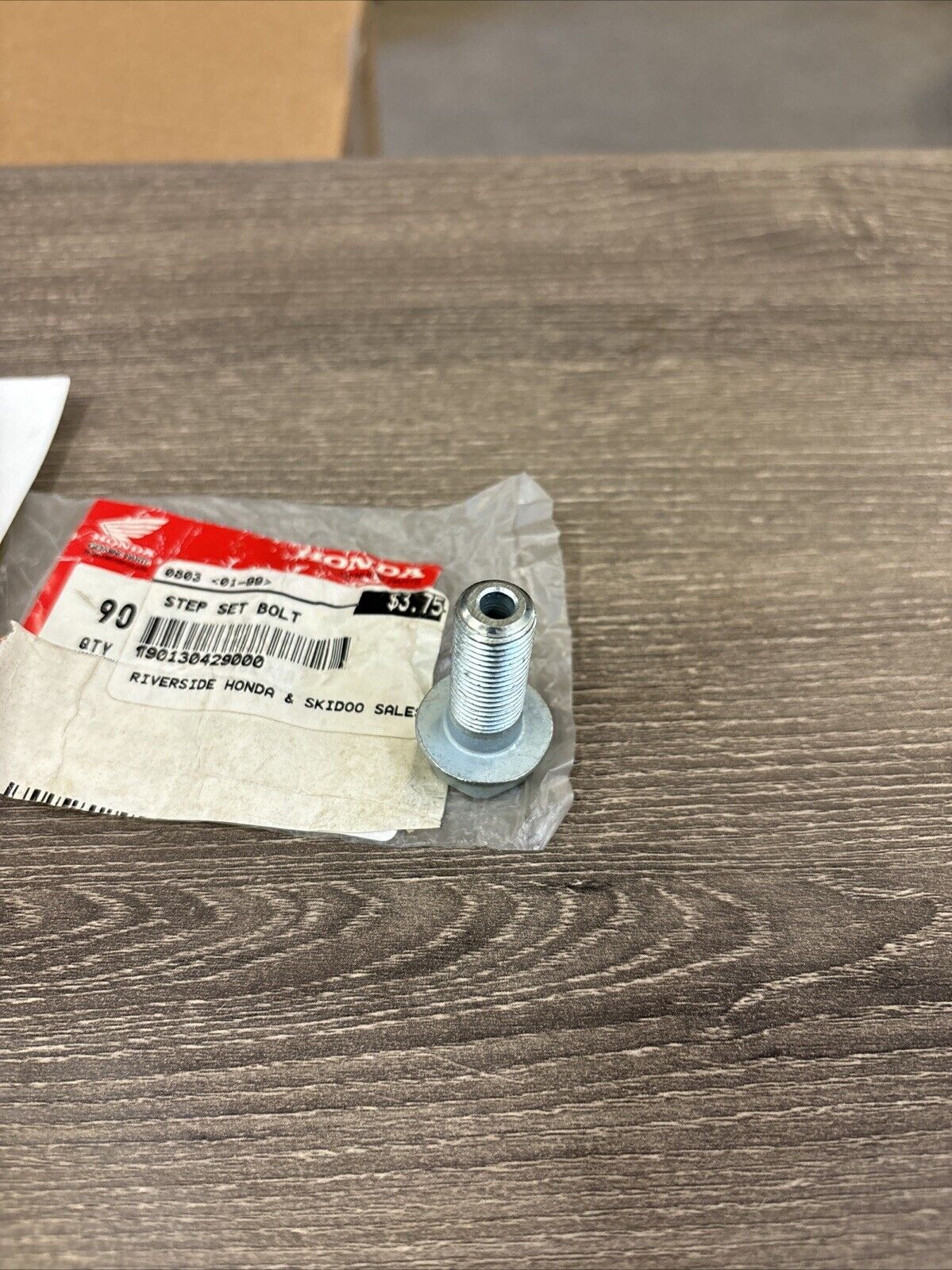 NOS Honda XL250R XL500 R S XR250R XR500 R STEP SET BOLT 90130-429-000 H131
