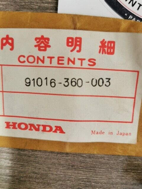 NOS HONDA CR125M CR125R MR175 MT125 MT125R NEEDLE BEARING 91016-360-003 H110