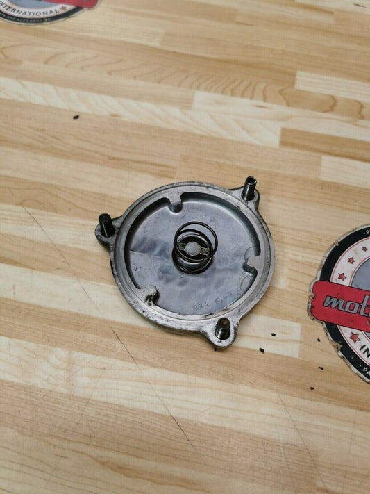 Suzuki DR350 1992 right crankcase clutch oil filter cover