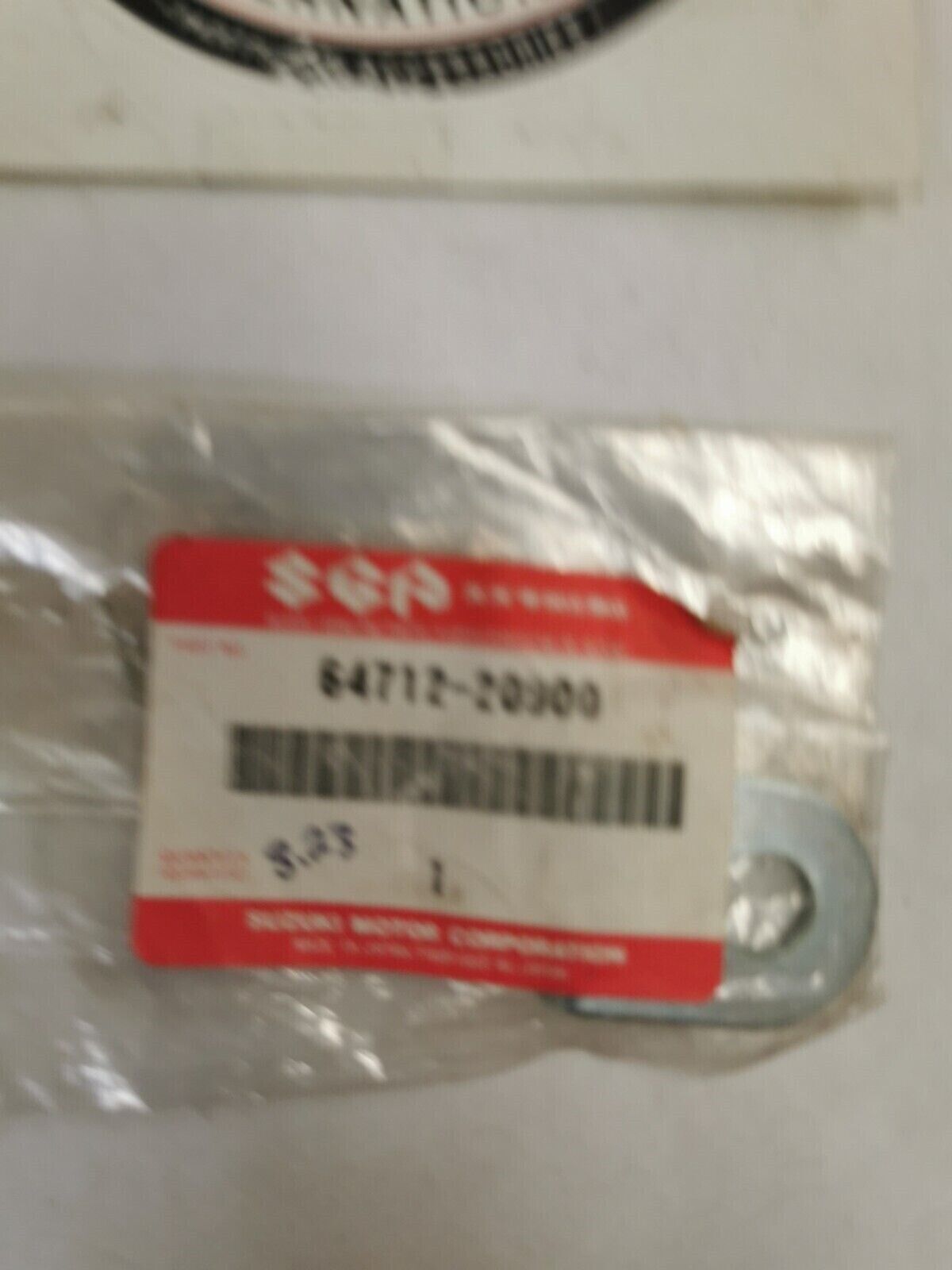 NOS SUZUKI DS80 JR80 CHAIN ADJUSTER WASHER 64712-20900 S27