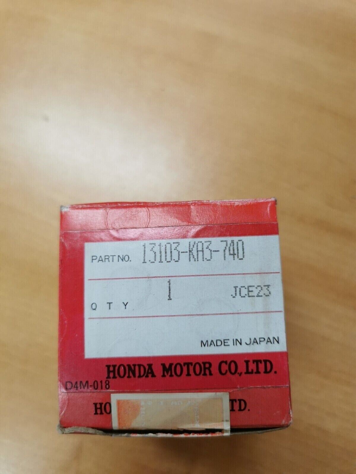 NOS HONDA CR125 1982 - 1984 PISTON O.S. 0.50 13103-KA3-740  H17