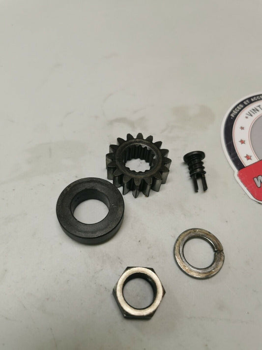 Honda XL100S 1981 primary drive gear nut washer