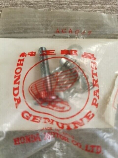 NOS HONDA CB500 1971 1972 SCREW SET B 16028-323-004 H77