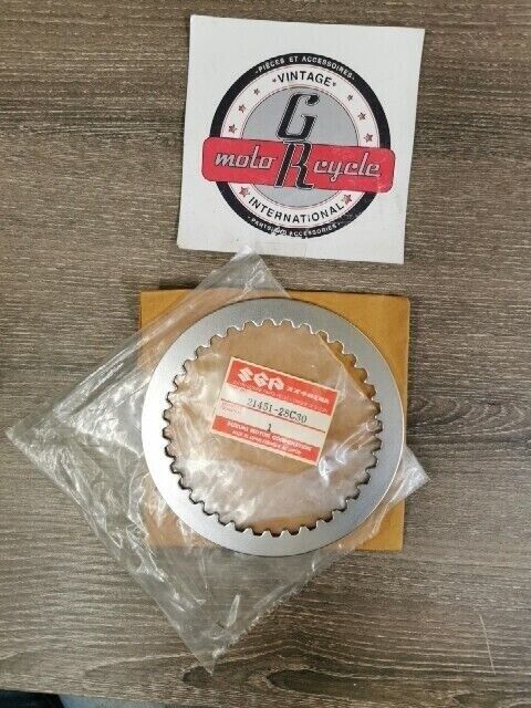 NOS SUZUKI DR250SE DR350 DR350SE GS500 RM250 PLATE CLUTCH DRIVEN 21451-28C30 S51