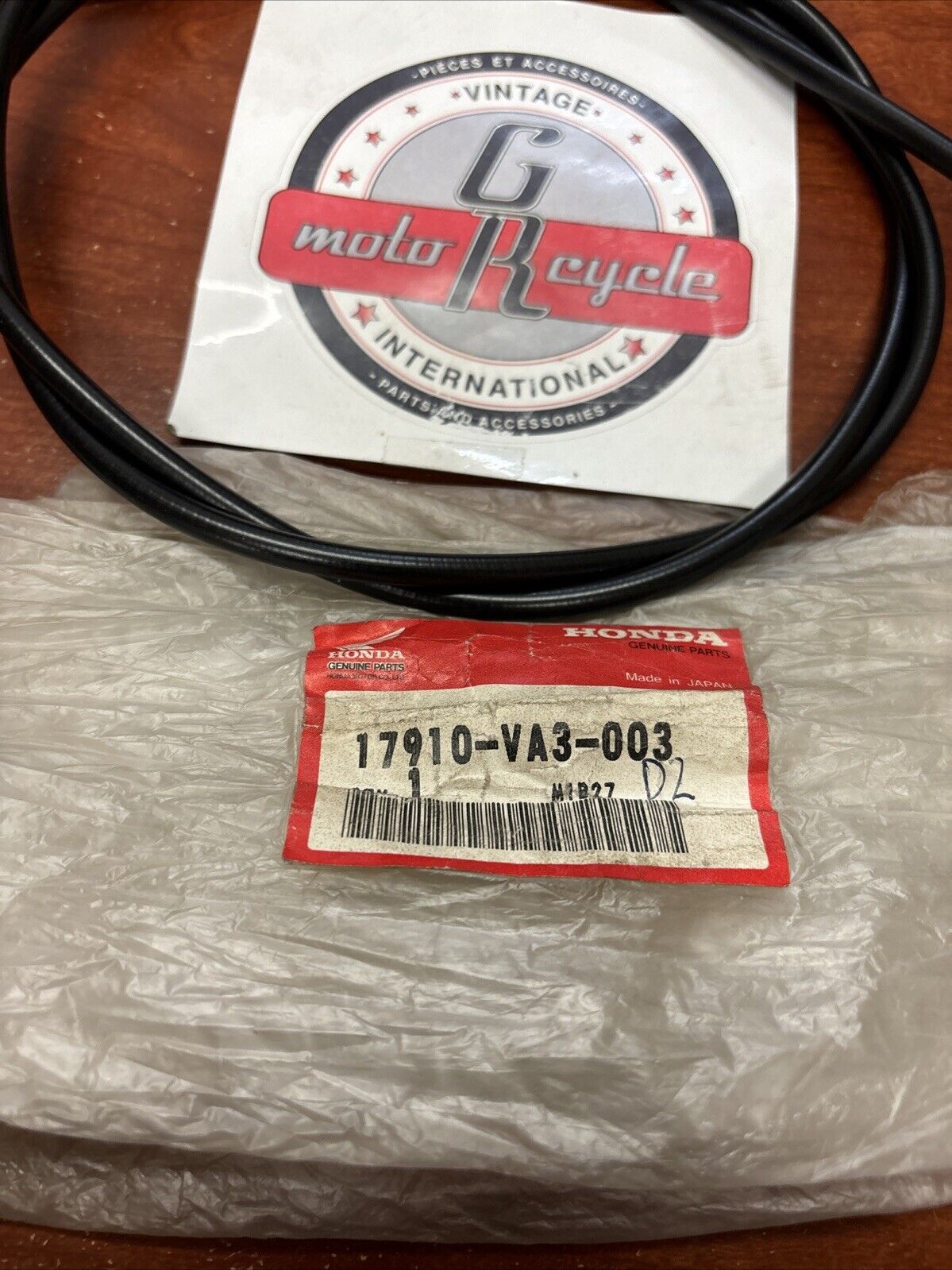 NOS Honda HR195 HR215 HR214 THROTTLE CABLE 17910-VA3-003 SUB 17910-VA3-S01 H160