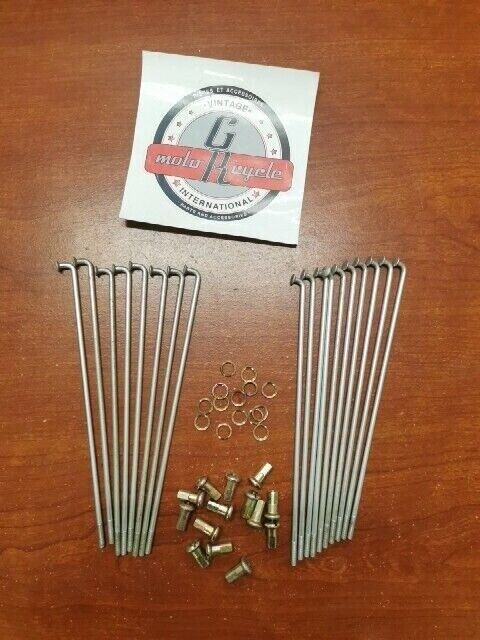 NOS Yamaha RD250 RD350 XS360 SPOKE KIT SET INCOMPLETE 351-25104-00-00 Y134