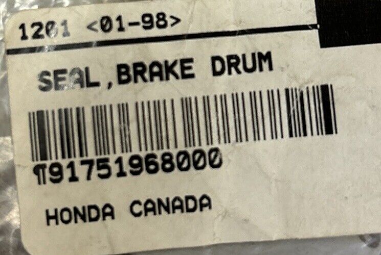 NOS Honda 1984 1985 ATC125M BRAKE DRUM SEAL 91751-968-000 H137