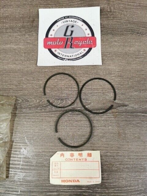 NOS HONDA CB750 1969 PISTON RING SET 13051-300-013 SUB BY 13051-300-024 H76