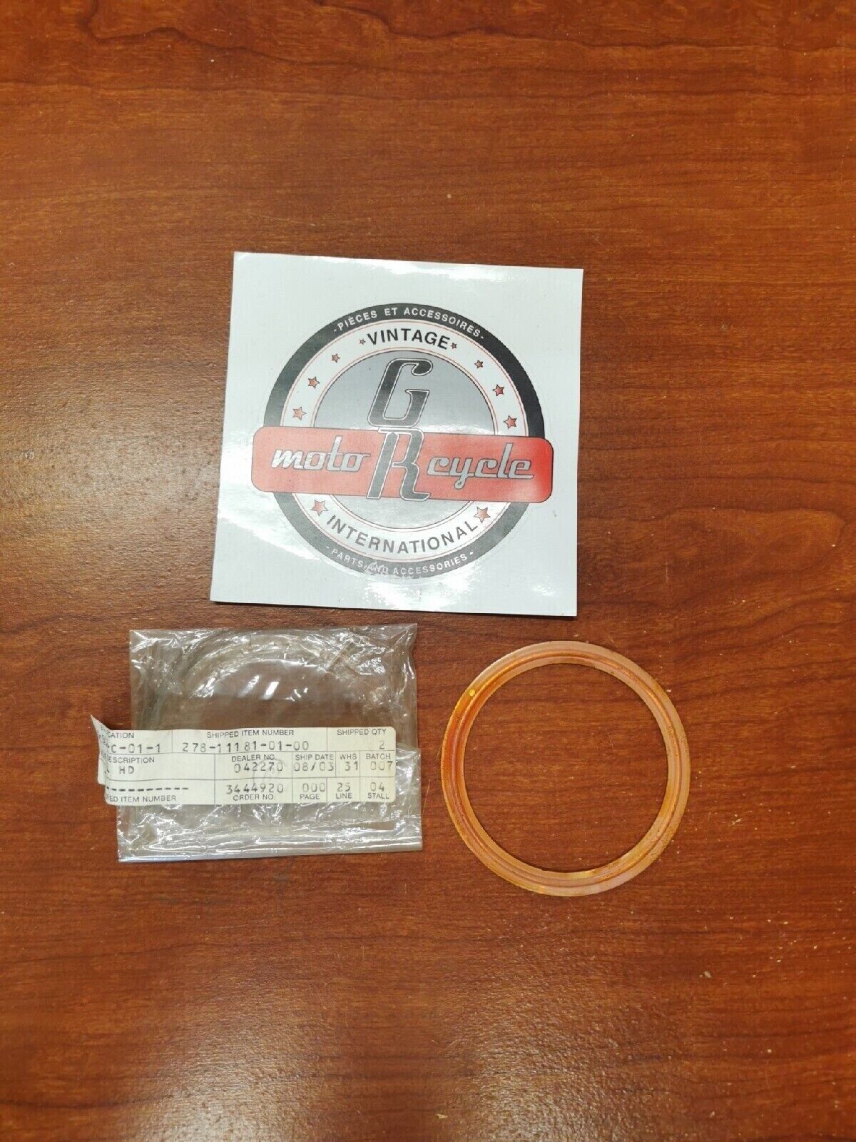 NOS Yamaha R5 RD350 TD3 CYLINDER HEAD GASKET 278-11181-01-00 Y78