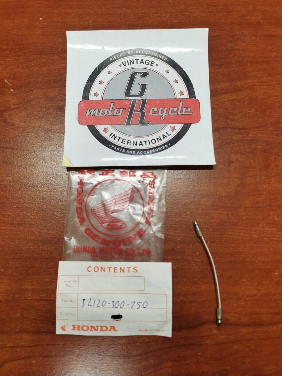 NOS Honda CB750 SUB,CORD,A.WIRE 32120-300-750 H33