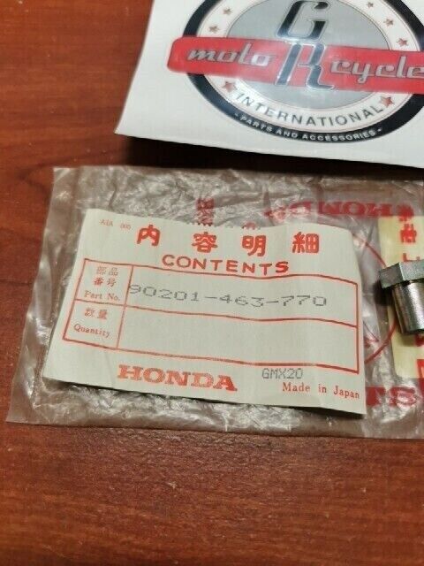 NOS Honda GL1100 GL500I GL650I GL700I SPECIAL NUT (6MM) 90201-463-770 H68