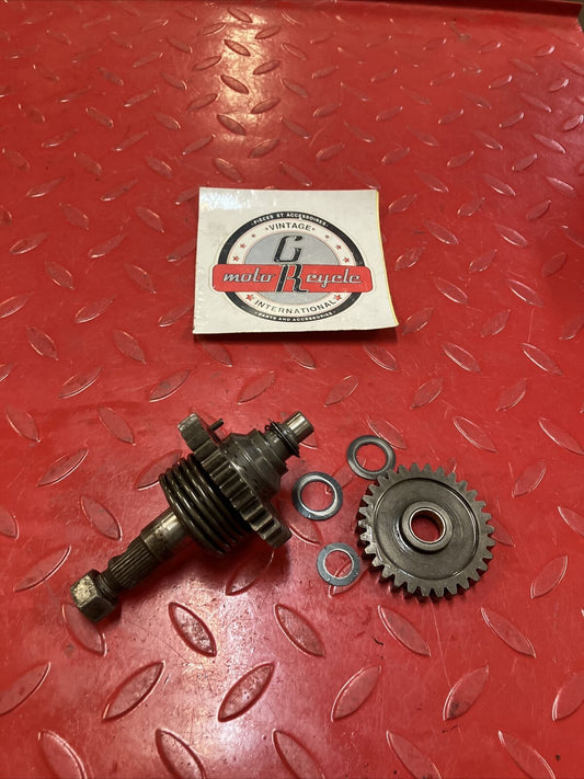 Kawasaki KDX200 1987 kickstarter kick starter shaft 1986 1988 13066-1063