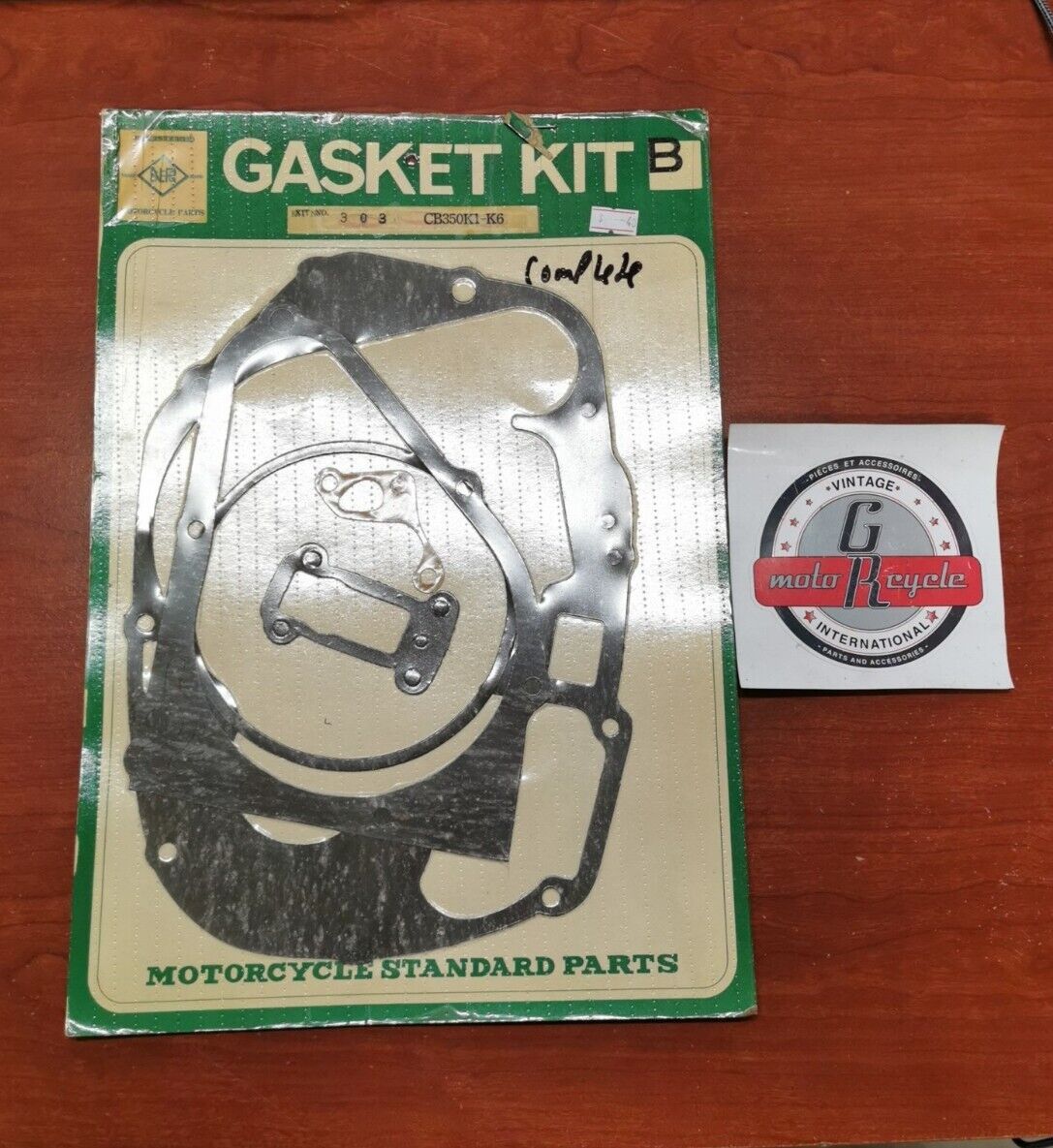 NOS Honda CB350K1-K6 GASKET KIT B COMPLETE H66